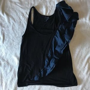 Anthropologie ruffled tank